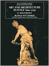 Art and Architecture in Italy, 1600-1750, Volume 2 by Rudolf Wittkower: Book Cover
