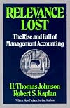 Relevance Lost by H. Thomas Johnson: Book Cover