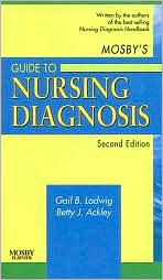 Mosby's Guide to Nursing Diagnosis by Gail B. Ladwig: Book Cover