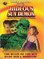 The Hideous Sun Demon with Robert Clarke: DVD Cover