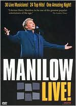 Barry Manilow: Manilow Live! with Barry Manilow: DVD Cover