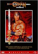 Conan the Destroyer with Arnold Schwarzenegger: DVD Cover