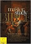 The Master Study Bible: King James Version (KJV), Burgundy Bonded Leat