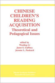 Chinese Children's Reading Acquisition by Wenling Li: Book Cover