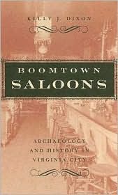 Boomtown Saloons by Kelly J. Dixon: Book Cover