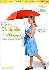 The Umbrellas of Cherbourg with Catherine Deneuve: DVD Cover