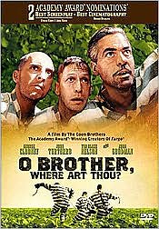 O Brother Where Art Thou? with George Clooney: DVD Cover