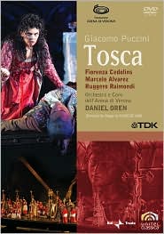 Tosca with Fiorenza Cedolins: DVD Cover