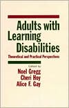 Adults with Learning Disabilities by Noel Gregg: Book Cover