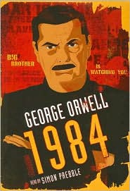 1984 by George Orwell: Audio Book Cover