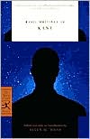 Basic Writings of Kant by Immanuel Kant: Book Cover