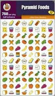 Food Pyramid Chart Stickers