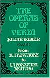 The Operas of Verdi by Julian Budden: Book Cover