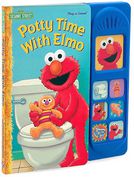 Book Cover Image. Title: Potty Time with Elmo:  7 Button Little Sound Book (Play-a-Song Series), Author: by Publications International Ltd. Staff
