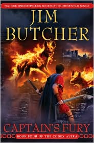 Captain's Fury (Codex Alera Series #4) by Jim Butcher: Book Cover