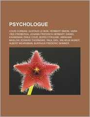 Psychologue: Louis Corman, Gustave le Bon, Herbert Simon, 