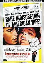 Indiscretion of an American Wife with Jennifer Jones: DVD Cover