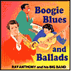 Boogie Blues and Ballads by Ray Anthony: CD Cover