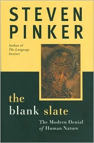 The Blank Slate by Steven Pinker: Book Cover