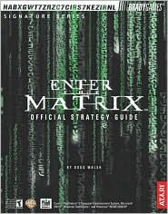 Enter the Matrix Official Strategy Guide by Doug Walsh: Book Cover
