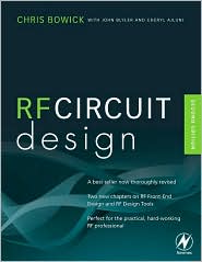 RF Circuit Design by Christopher Bowick: Book Cover