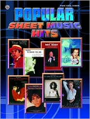 Popular Sheet Music Hits by Alfred Publishing Staff: Book Cover