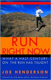 Run Right Now by Joe Henderson: Book Cover