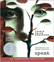 Speak by Laurie Halse Anderson: CD Audiobook Cover