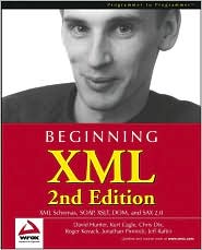 Beginning XML by D. Hunter: Book Cover