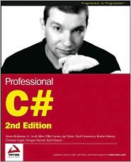 Professional C# by Simon Robinson: Book Cover