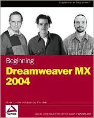 Beginning Dreamweaver MX 2004 by Charles E. Brown: Book Cover