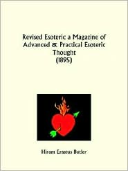 Revised Esoteric by Hiram Erastus Butler: Book Cover