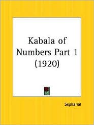 Kabala of Numbers, Vol. 1 by A. Sepharial: Book Cover