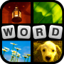 Product Image. Title: 4 Pics 1 Word Puzzle