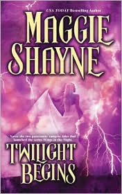 Twilight Begins by Maggie Shayne: Book Cover