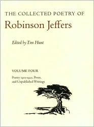 The Collected Poetry of Robinson Jeffers by Robinson Jeffers: Book Cover