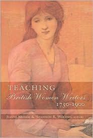 Teaching British Women Writers, 1750-1900 by Jeanne Moskal: Book Cover