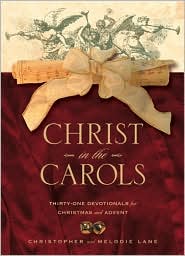 Christ in the Carols by Christopher A. Lane: Book Cover