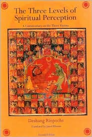 Three Levels of Spiritual Perception by Eminence Deshung Rinpoche: Book Cover