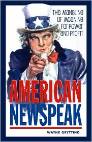 American Newspeak by Wayne Grytting: Book Cover