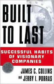 Built to Last by Jim Collins: Book Cover