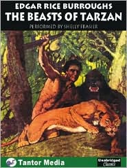 The Beasts of Tarzan by Edgar Rice Burroughs: CD Audiobook Cover