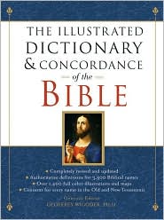 Illustrated Dictionary and Concordance of the Bible by Geoffrey Wigoder: Book Cover