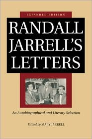 Randall Jarrell's Letters by Randall Jarrell: Book Cover