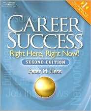 Career Success by Peter M. Hess: Book Cover