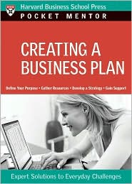 Creating a Business Plan by Harvard Business School Publishing: Book Cover