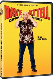 Dave Attell: Captain Miserable with Dave Attell: DVD Cover