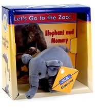 Elephant and Mommy (Let's Go to the Zoo! Series) with Toy