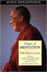 Stages of Meditation by Dalai Lama: Audio Book Cover