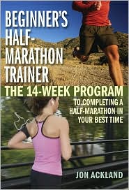 Beginner's Half Marathon Trainer by Jon Ackland: Book Cover
